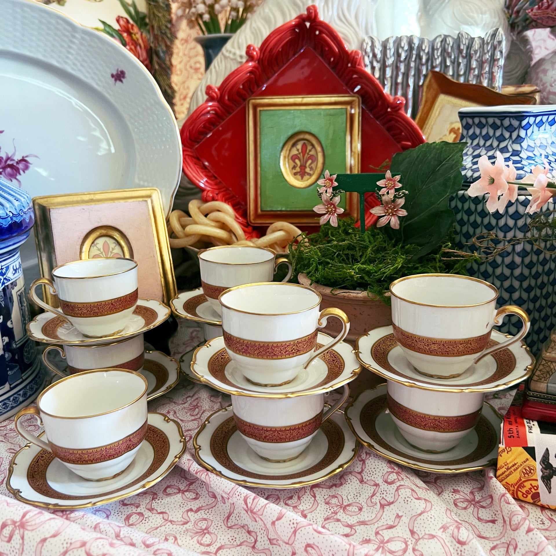Vintage deals demitasse cups