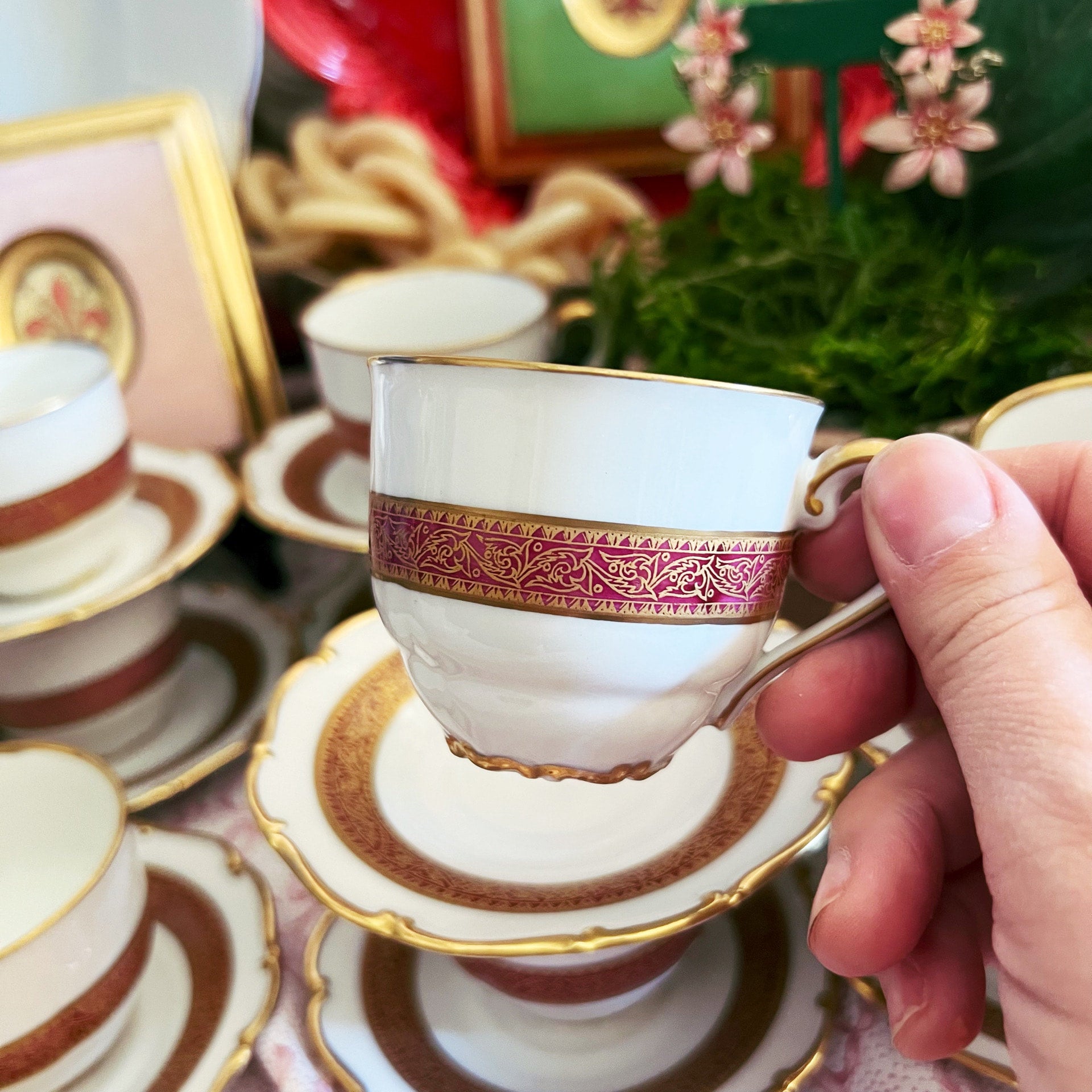Set of 10 Vintage Demitasse Cups Home Tonic